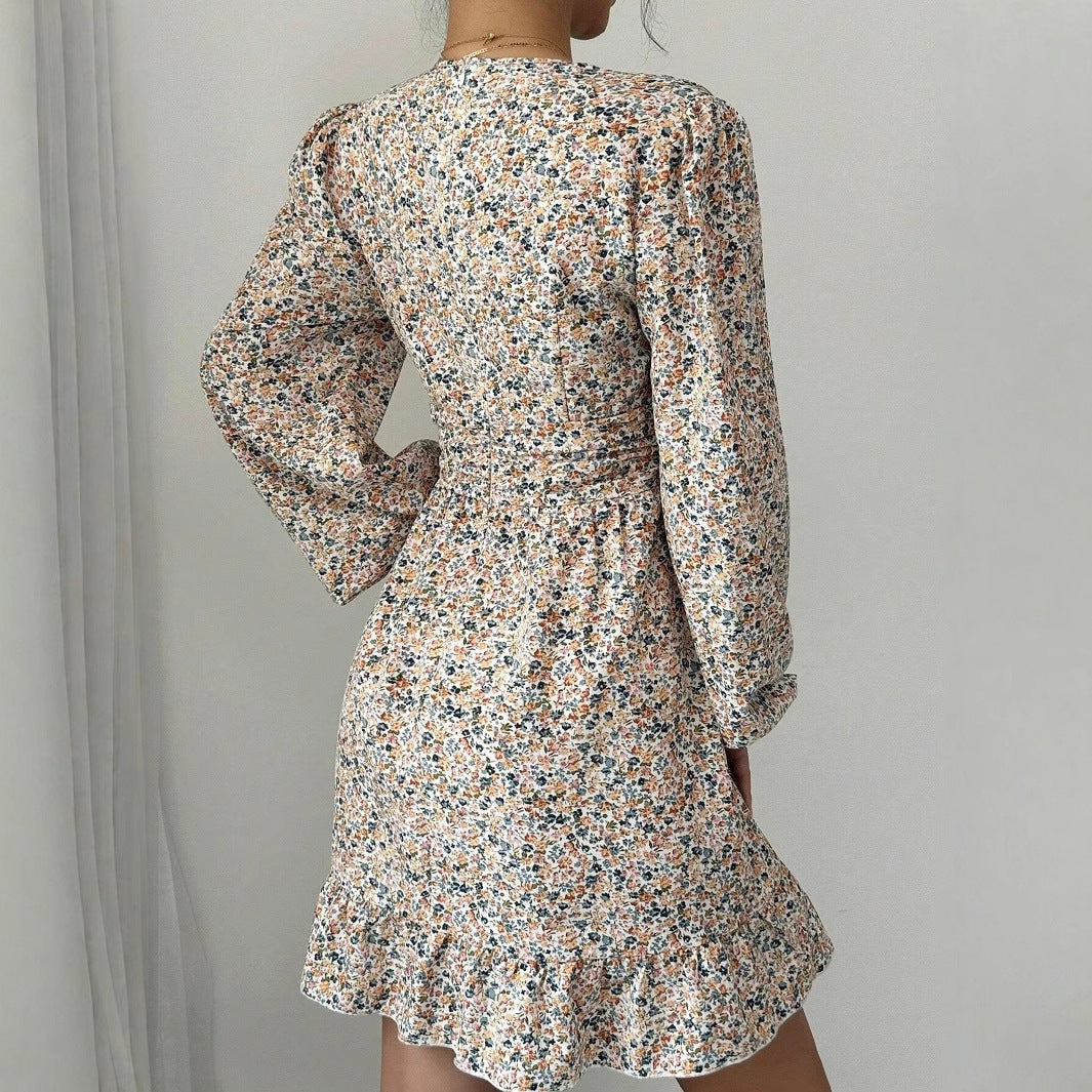 Floral Long Sleeve Dress