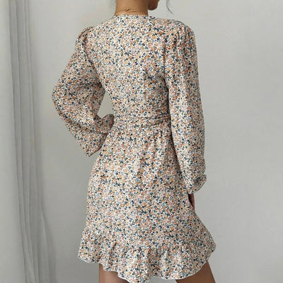 Floral Long Sleeve Dress