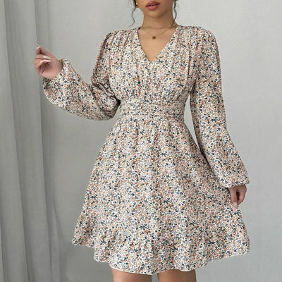 Floral Long Sleeve Dress