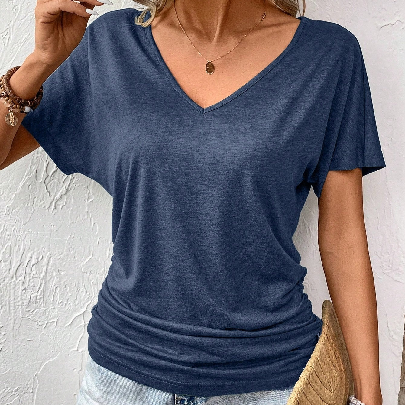 Summer Short Sleeve Casual Top